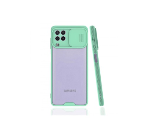 Samsung Galaxy A22 Kılıf Platin Kamera Koruma Silikon - Açık Yeşil Samsung Galaxy A22 Kılıf Platin Kamera Koruma Silikon - Açık Yeşil