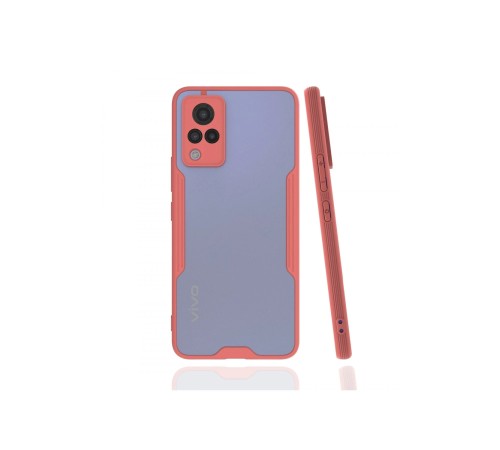 Vivo V21 Kılıf Platin Silikon - Pembe Vivo V21 Kılıf Platin Silikon - Pembe