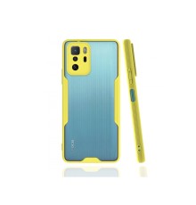 Xiaomi Poco X3 GT Kılıf Platin Silikon - Sarı