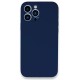 iPhone 13 Pro Kılıf Lansman Legant Silikon - Lacivert
