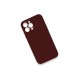 iPhone 13 Pro Kılıf Lansman Legant Silikon - Bordo