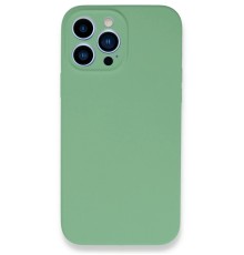 iPhone 13 Pro Kılıf Lansman Legant Silikon - Yeşil
