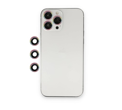 iPhone 13 Pro Max Shine Kamera Lens - Rainbow iPhone 13 Pro Max Shine Kamera Lens - Rainbow