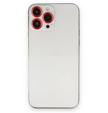 iPhone 13 Pro Max Metal Kamera Lens - Kırmızı