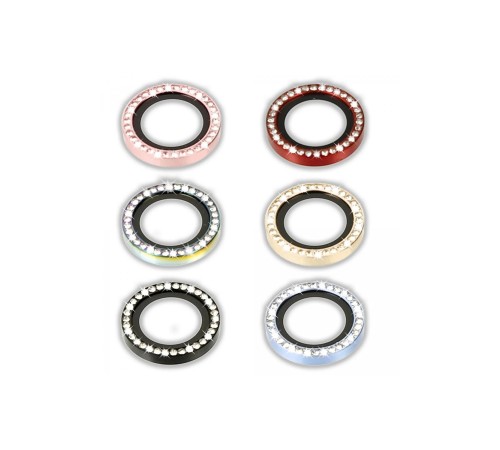 iPhone 12 Pro Max Diamond Kamera Lens - Mavi iPhone 12 Pro Max Diamond Kamera Lens - Mavi