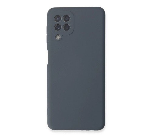Samsung Galaxy A22 Kılıf Nano içi Kadife Silikon - Gri Samsung Galaxy A22 Kılıf Nano içi Kadife Silikon - Gri