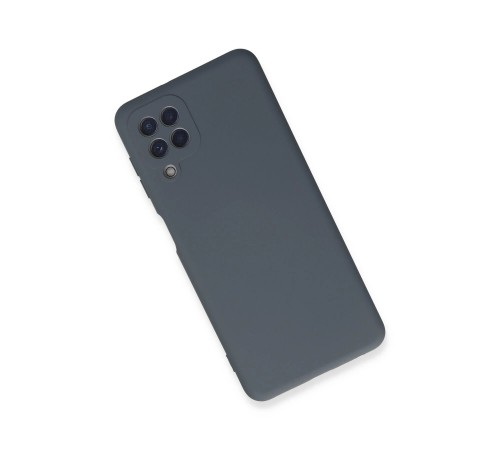 Samsung Galaxy A22 Kılıf Nano içi Kadife Silikon - Gri Samsung Galaxy A22 Kılıf Nano içi Kadife Silikon - Gri