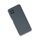 Samsung Galaxy A22 Kılıf Nano içi Kadife Silikon - Gri