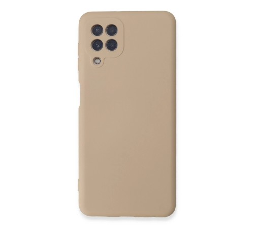 Samsung Galaxy A22 Kılıf Nano içi Kadife Silikon - Pudra Samsung Galaxy A22 Kılıf Nano içi Kadife Silikon - Pudra