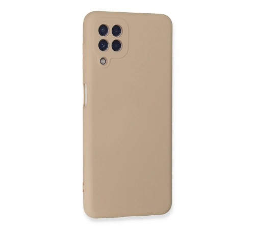 Samsung Galaxy A22 Kılıf Nano içi Kadife Silikon - Pudra Samsung Galaxy A22 Kılıf Nano içi Kadife Silikon - Pudra