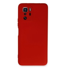 Xiaomi Poco X3 GT Kılıf Nano içi Kadife Silikon - Kırmızı