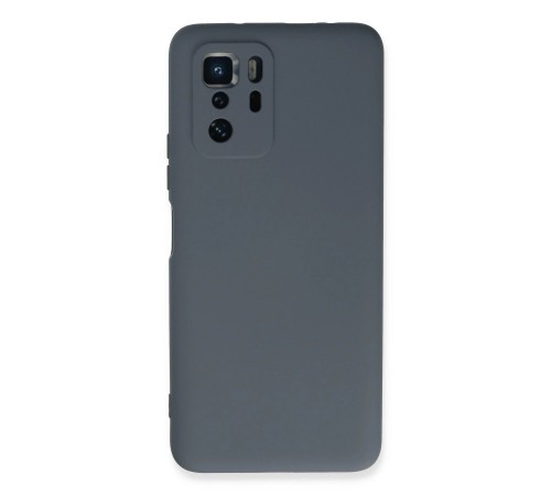 Xiaomi Poco X3 GT Kılıf Nano içi Kadife Silikon - Gri Xiaomi Poco X3 GT Kılıf Nano içi Kadife Silikon - Gri
