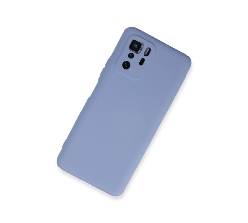 Xiaomi Poco X3 GT Kılıf Nano içi Kadife Silikon - Lila Xiaomi Poco X3 GT Kılıf Nano içi Kadife Silikon - Lila