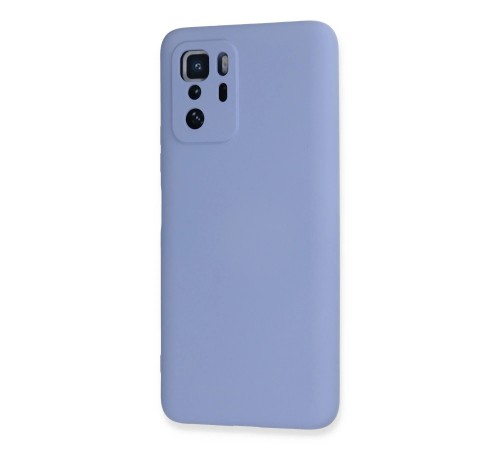 Xiaomi Poco X3 GT Kılıf Nano içi Kadife Silikon - Lila Xiaomi Poco X3 GT Kılıf Nano içi Kadife Silikon - Lila