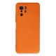 Xiaomi Poco X3 GT Kılıf Nano içi Kadife Silikon - Turuncu