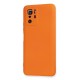 Xiaomi Poco X3 GT Kılıf Nano içi Kadife Silikon - Turuncu