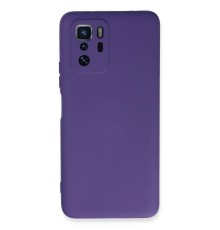 Xiaomi Poco X3 GT Kılıf Nano içi Kadife Silikon - Mor