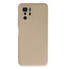 Xiaomi Poco X3 GT Kılıf Nano içi Kadife Silikon - Pudra
