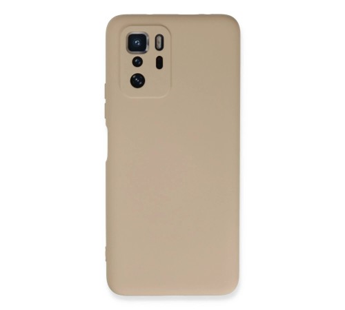 Xiaomi Poco X3 GT Kılıf Nano içi Kadife Silikon - Pudra Xiaomi Poco X3 GT Kılıf Nano içi Kadife Silikon - Pudra