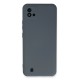 Realme C11 2021 Kılıf Nano içi Kadife Silikon - Gri