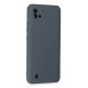 Realme C11 2021 Kılıf Nano içi Kadife Silikon - Gri
