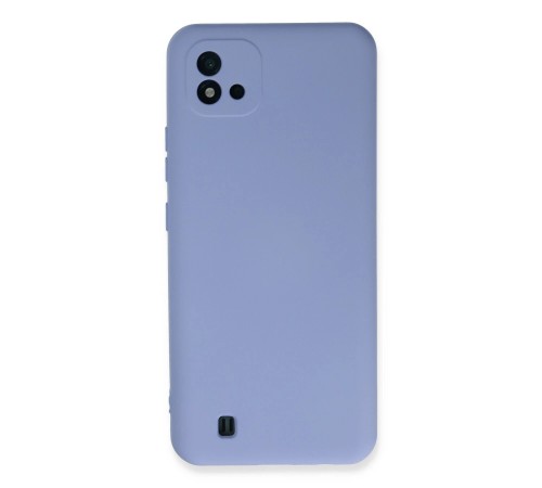 Realme C11 2021 Kılıf Nano içi Kadife Silikon - Lila Realme C11 2021 Kılıf Nano içi Kadife Silikon - Lila