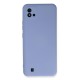 Realme C11 2021 Kılıf Nano içi Kadife Silikon - Lila