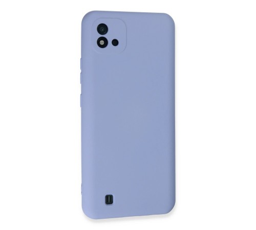 Realme C11 2021 Kılıf Nano içi Kadife Silikon - Lila Realme C11 2021 Kılıf Nano içi Kadife Silikon - Lila