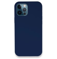 iPhone 12 Pro Kılıf Lansman Legant Silikon - Lacivert