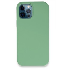 iPhone 12 Pro Kılıf Lansman Legant Silikon - Yeşil