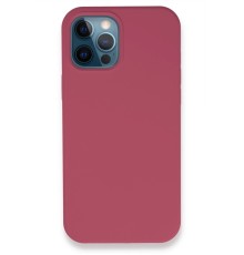iPhone 12 Pro Kılıf Lansman Legant Silikon - Fuşya