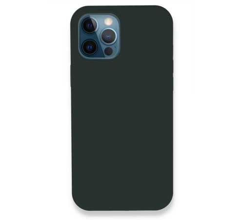 iPhone 12 Pro Kılıf Lansman Legant Silikon - Koyu Yeşil iPhone 12 Pro Kılıf Lansman Legant Silikon - Koyu Yeşil