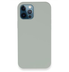 iPhone 12 Pro Kılıf Lansman Legant Silikon - Açık Gri