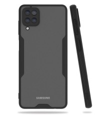 Samsung Galaxy A22 Kılıf Platin Silikon - Siyah