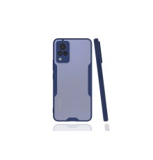 Vivo V21 Kılıf Platin Silikon - Lacivert
