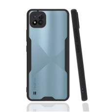 Realme C11 2021 Kılıf Platin Silikon - Siyah