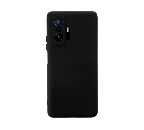 Xiaomi Mi 11T Pro Kılıf Nano içi Kadife Silikon - Siyah