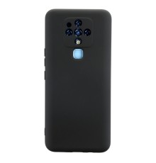 Tecno Camon 16 Kılıf Nano içi Kadife Silikon - Siyah