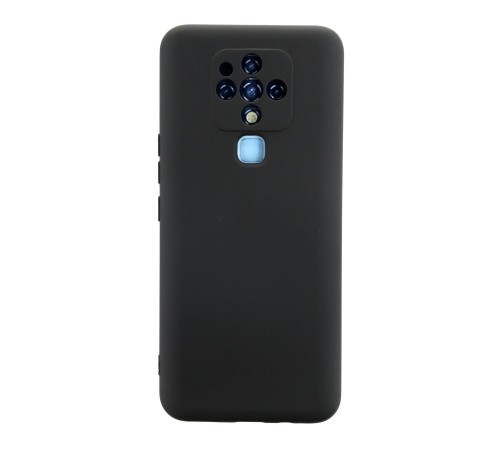 Tecno Camon 16 Kılıf Nano içi Kadife Silikon - Siyah Tecno Camon 16 Kılıf Nano içi Kadife Silikon - Siyah