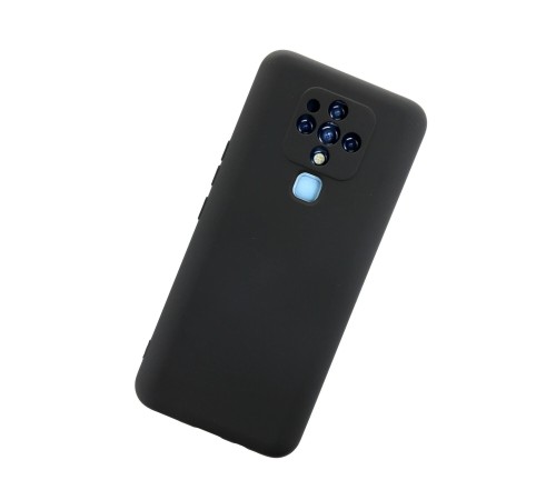 Tecno Camon 16 Kılıf Nano içi Kadife Silikon - Siyah Tecno Camon 16 Kılıf Nano içi Kadife Silikon - Siyah