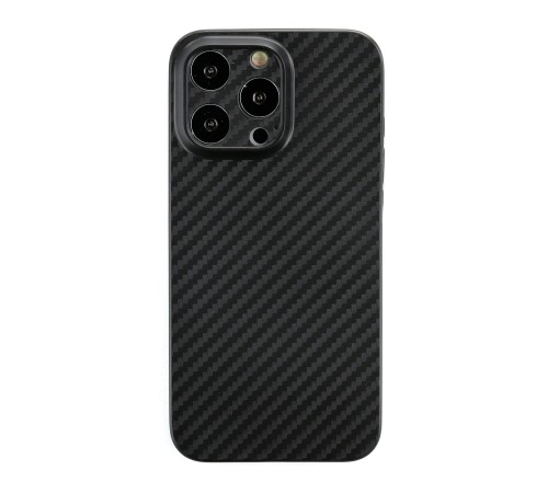 iPhone 13 Pro Kılıf Karbon PP Silikon - Siyah iPhone 13 Pro Kılıf Karbon PP Silikon - Siyah