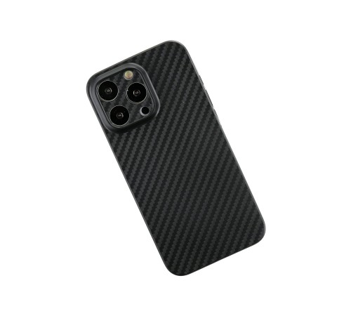iPhone 13 Pro Kılıf Karbon PP Silikon - Siyah iPhone 13 Pro Kılıf Karbon PP Silikon - Siyah
