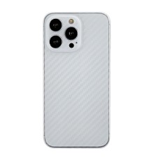 iPhone 13 Pro Kılıf Karbon PP Silikon - Şeffaf
