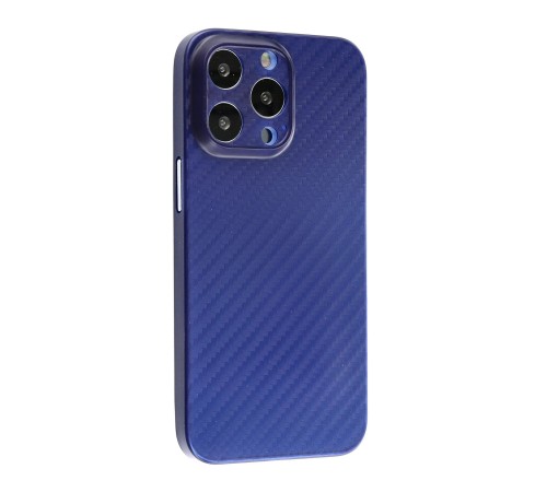iPhone 13 Pro Kılıf Karbon PP Silikon - Mavi iPhone 13 Pro Kılıf Karbon PP Silikon - Mavi