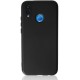 Huawei P20 Lite Kılıf First Silikon - Siyah