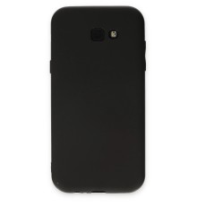 Samsung Galaxy A7 2017 / A720 Kılıf First Silikon - Siyah