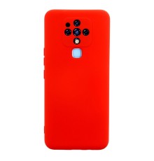 Tecno Camon 16 Kılıf Nano içi Kadife Silikon - Kırmızı