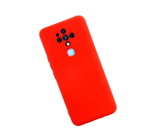 Tecno Camon 16 Kılıf Nano içi Kadife Silikon - Kırmızı