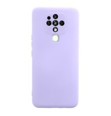 Tecno Camon 16 Kılıf Nano içi Kadife Silikon - Lila
