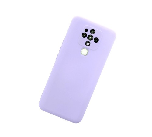Tecno Camon 16 Kılıf Nano içi Kadife Silikon - Lila Tecno Camon 16 Kılıf Nano içi Kadife Silikon - Lila